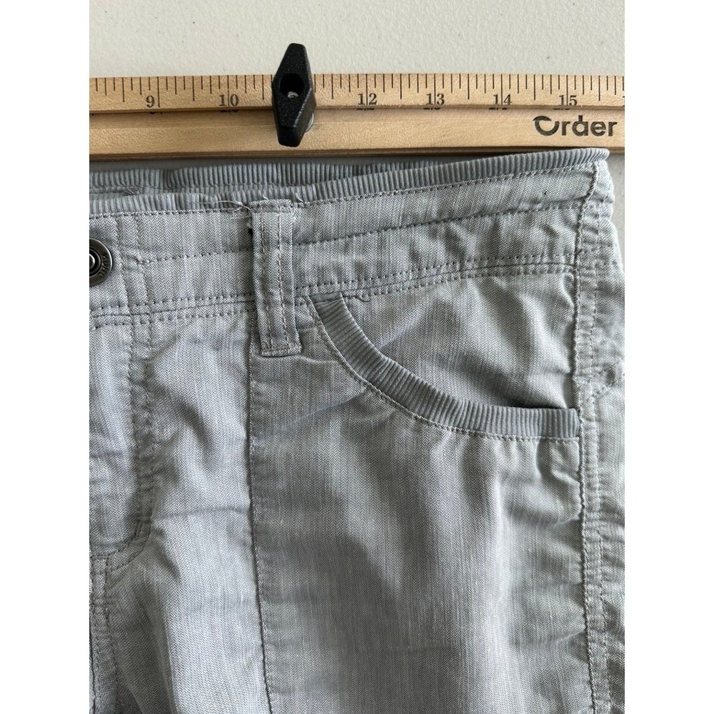 Kuhl Pants Women 8 Regular Gray Cabo Hiking Outdoor UPF 50 Utility Travel Casual - Picture 5 of 10